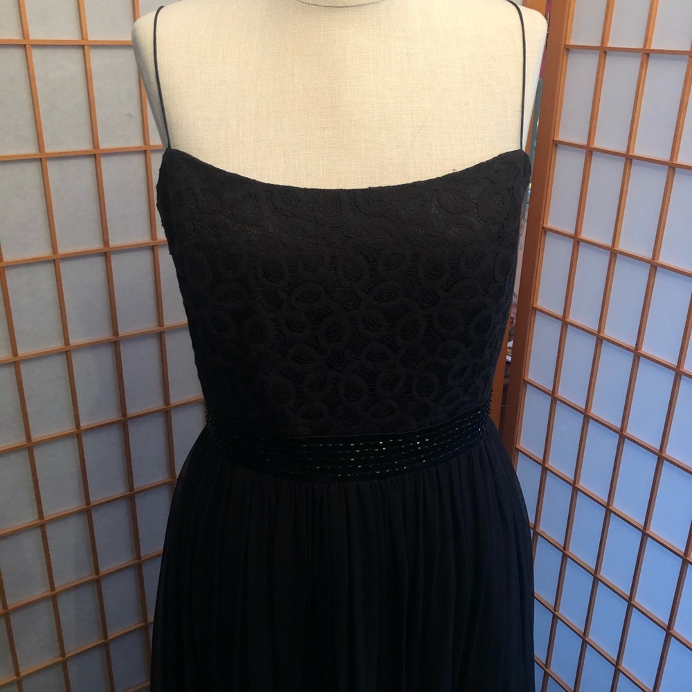 Calvin Klein Black Floor Length Gown - 6